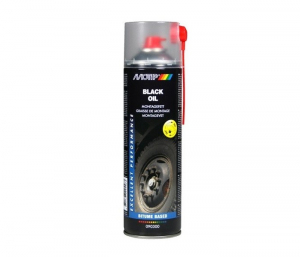 Motip Black Oil 500 ml. i gruppen Kemprodukter / Sprayer  (Aerosoler) / Motip hos AD Butik rebro / Wallin & Stackeflt (611090300)