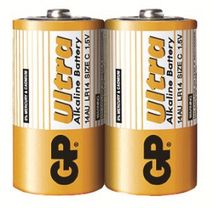 GP Batteri LR14/1,5V 2ST i gruppen vrig frbrukning / Batterier hos Wallin & Stackeflt (65324311)