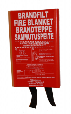 Brandfilt 120x120cm i gruppen Personligt skydd / Brandskydd hos AD Butik rebro / Wallin & Stackeflt (841901)