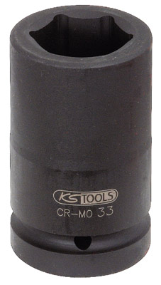 Krafthylsa 6-kant lng 1/1', KSTOOLS i gruppen Handverktyg / 1tum Tapp  (25,4mm) / Hylsor hos Wallin & Stackeflt (KS5151822r)
