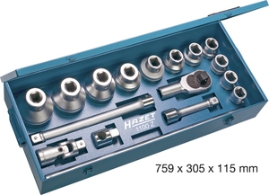 12-POINT SOCKET SET i gruppen Hazet.se hos AD Butik rebro / Wallin & Stackeflt (1100Z)