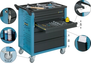 TOOL TROLLEY i gruppen Hazet.se hos AD Butik rebro / Wallin & Stackeflt (177-7)