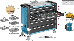 TOOL TROLLEY i gruppen Hazet.se hos AD Butik rebro / Wallin & Stackeflt (179XXL-6)