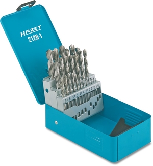 CASE OF TWIST DRILL BITS i gruppen Hazet.se hos AD Butik rebro / Wallin & Stackeflt (2128-1)