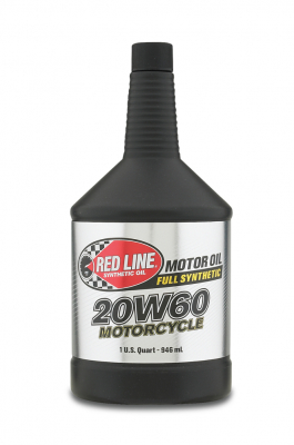 Red Line MC 20W60HD Quart (0,95 L). i gruppen Kemprodukter / Oljor / MC-/Marinoljor hos AD Butik rebro / Wallin & Stackeflt (61112604)