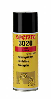 LOCTITE MR 3020 Packningsspray 400ml i gruppen Kemprodukter / Sprayer  (Aerosoler) / Loctite hos AD Butik rebro / Wallin & Stackeflt (618232351)