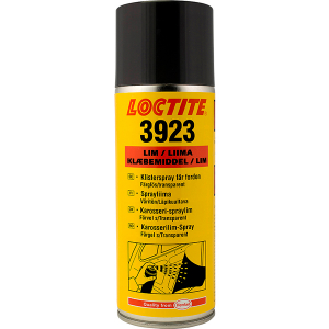 LOCTITE 3923 Kontaktlim, 400ML i gruppen Kemprodukter / Sprayer  (Aerosoler) / Loctite hos AD Butik rebro / Wallin & Stackeflt (618865167)