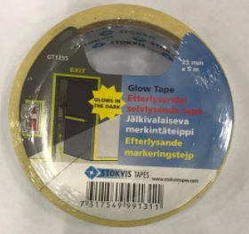 Efterlysande maskeringstejp 25 mm x 5 m i gruppen vrig frbrukning / Tejp hos AD Butik rebro / Wallin & Stackeflt (623GT1255)
