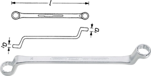 DOUBLE BOX WRENCH i gruppen Hazet.se hos AD Butik rebro / Wallin & Stackeflt (630-20X22)