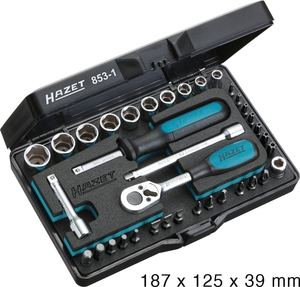 SOCKET SET i gruppen Hazet.se hos AD Butik rebro / Wallin & Stackeflt (853-1)