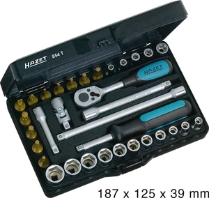 SOCKET SET i gruppen Hazet.se hos AD Butik rebro / Wallin & Stackeflt (854T)