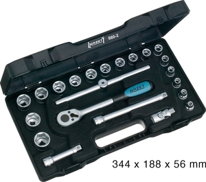 6-POINT SOCKET SET i gruppen Hazet.se hos AD Butik rebro / Wallin & Stackeflt (880-2)