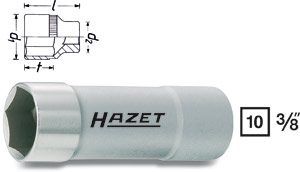 Tndstifthylsa 3/8' 17,5 mm, Hazet i gruppen Handverktyg / Specialverktyg / Motor / Tndstiftshylsor hos Wallin & Stackeflt (880AMGT-3)