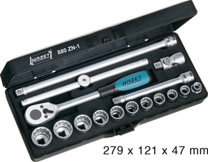 12-POINT SOCKET SET i gruppen Hazet.se hos AD Butik rebro / Wallin & Stackeflt (880ZN-1)