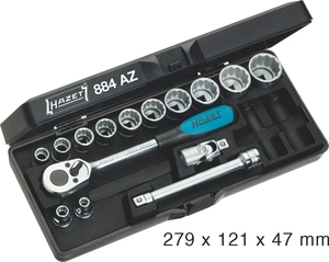 12-POINT SOCKET SET i gruppen Hazet.se hos AD Butik rebro / Wallin & Stackeflt (884AZ)