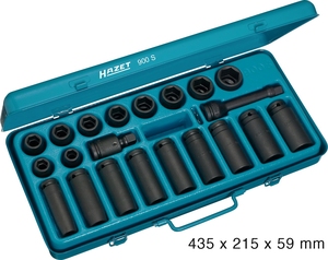 IMPACT SOCKET SET i gruppen Hazet.se hos AD Butik rebro / Wallin & Stackeflt (900S)