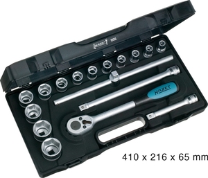 6-POINT SOCKET SET i gruppen Hazet.se hos AD Butik rebro / Wallin & Stackeflt (906)