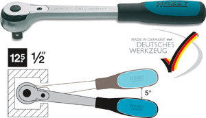 1/2tum Sprrskaft 72-tnder 1/2tum  i gruppen Handverktyg / 1/2tum Tapp  (12,7mm) / Sprrskaft hos AD Butik rebro / Wallin & Stackeflt (916F)