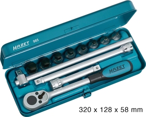 SCREWDRIVER SOCKET SET i gruppen Hazet.se hos AD Butik rebro / Wallin & Stackeflt (985)