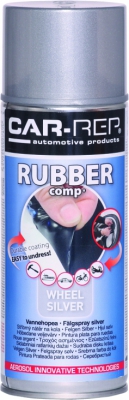 Gummifrg, silver gloss  i gruppen Kemprodukter / Frg och primer hos AD Butik rebro / Wallin & Stackeflt (ECR199980)