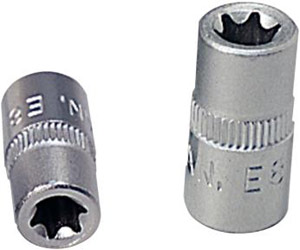 Hylsa E-Torx (TX-E) 1/4', KSTOOLS  i gruppen Handverktyg / 1/4tum Tapp  (6,3mm) / Hylsor hos Wallin & Stackeflt (KS9114313r)