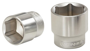 1/2tum Hylsa 6-kant kort mattfrkromad  36 mm i gruppen Handverktyg / 1/2tum Tapp  (12,7mm) / Hylsor hos AD Butik rebro / Wallin & Stackeflt (KS9171347)