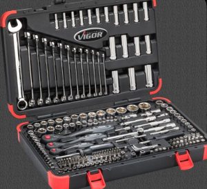 Socket Set 212-pcs i gruppen Handverktyg / Verktygssatser hos AD Butik rebro / Wallin & Stackeflt (VGV3277N)