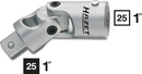 "UNIVERSAL JOINT 25 (1"")"