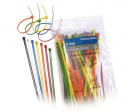 Sortiment färgade buntband, 100-pack