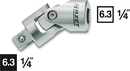 "UNIVERSAL JOINT 6,3 (1/4"")"