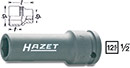Krafthylsa 902SLG  6-kant lång 1/2', Hazet