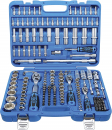 Hylsnyckelsats, 192 delar. 1/4", 3/8", 1/2"
