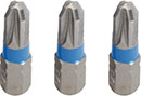 Bits PZ 1/4' 3-pack längd 25 mm, KSTOOLS