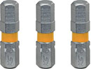 Bits 1/4' insex 3-pack längd 25 mm, KSTOOLS