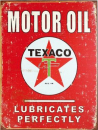 Plåtskylt "Texaco"