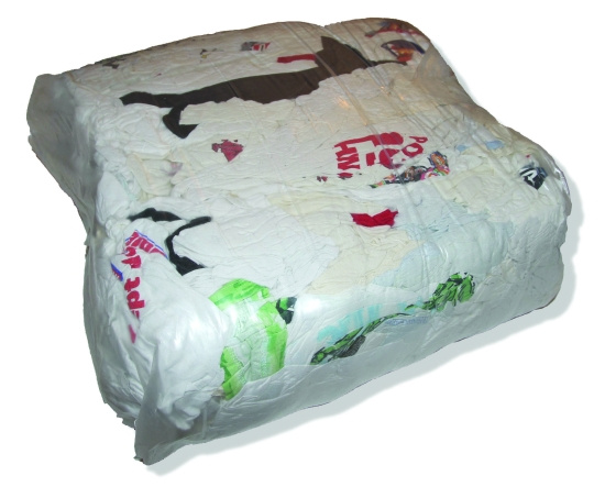 Trasa vit bumullstrik�