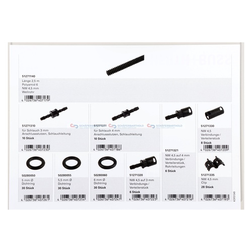 Rep.sats spolarv�tskeslang, VAG 159-delar