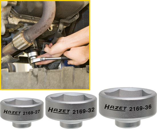  Oljefilternyckel 6-Kants / 27mm  