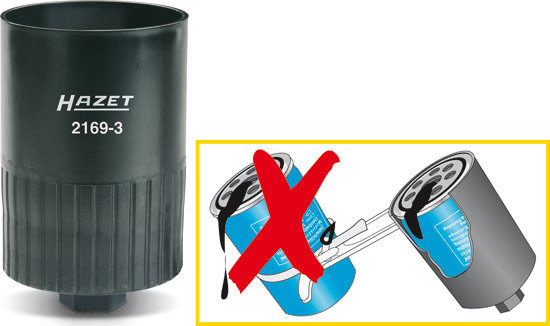  Oljefilternyckel 14-Kants / 74mm  