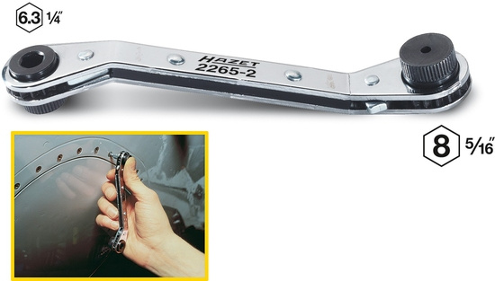 REVERSIBLE RATCHETS FOR BITS