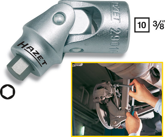 3/8tum Bromsokshylsa 7 mm