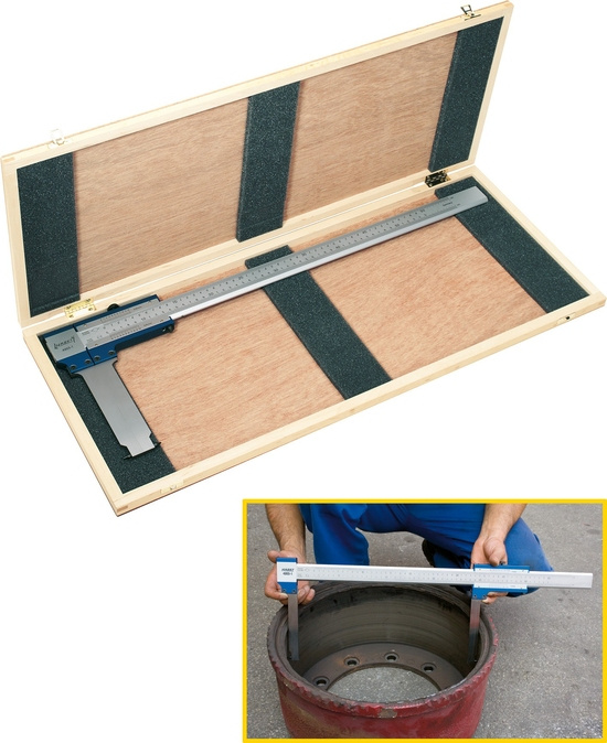 CALIPER GAUGE FOR BRAKE DRUMS