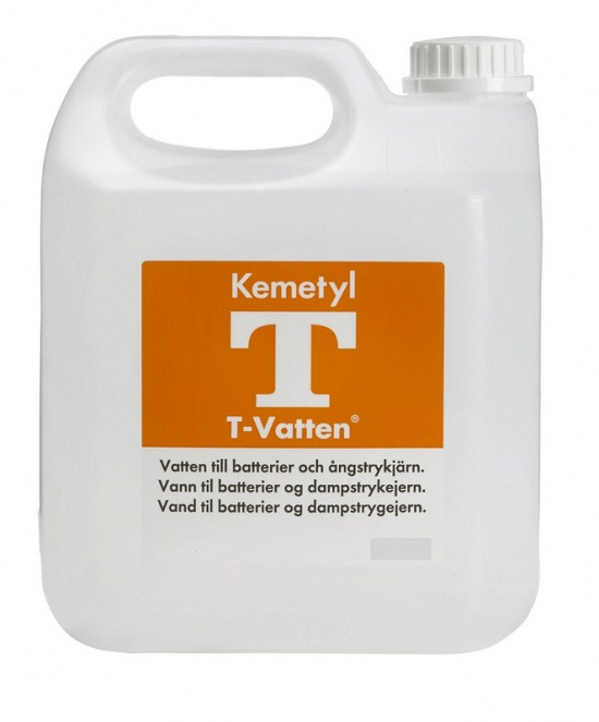 Batterivatten, Kemetyl