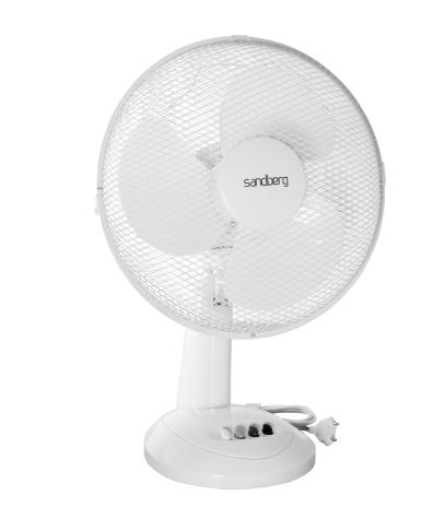 Bordsfl�kt vit 30cm