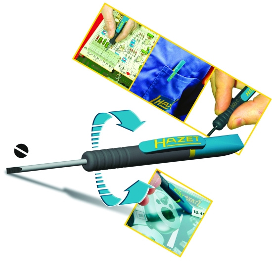 Instrumentskruvmejsel Sp�r, Hazet