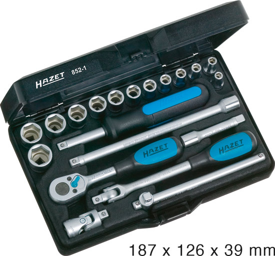 1/4tum Hylsnyckelsats 20 Delar  