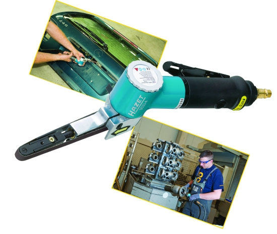 Bandslipmaskin, Hazet