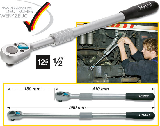 1/2tum Sp�rrskaft 32-t�nder 1/2tum 