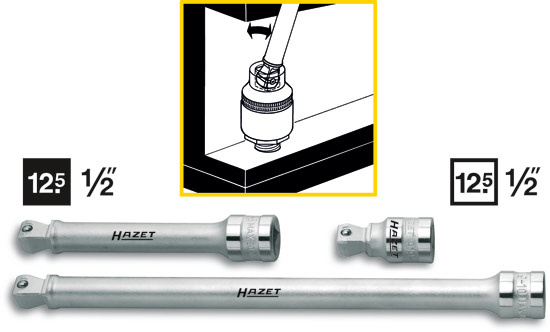 Wobblerf�rl�ngare 1/2tum, Hazet 