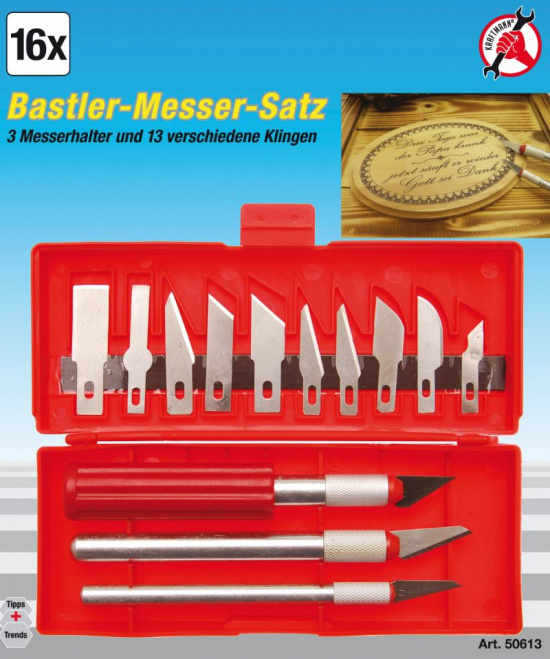 SK�R/KNIVSATS 16-DEL